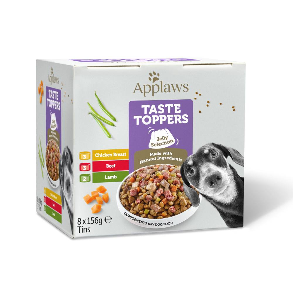 Applaws Taste Toppers trial mix 8 x 156 g - Tasting mix in jelly